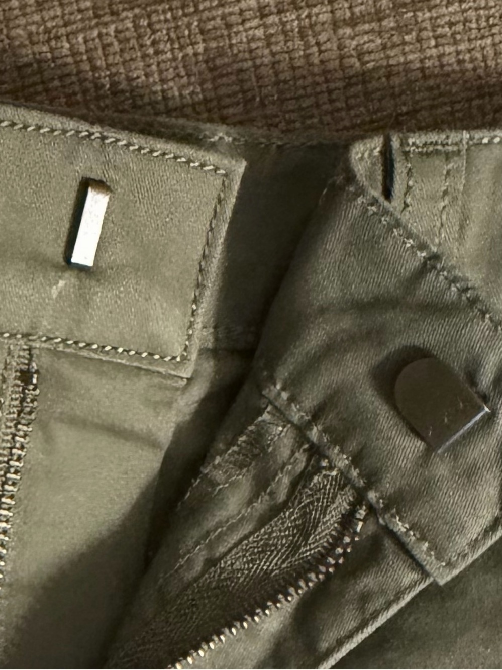 Boys 3T Sage Green Chino Shorts - Picture 5 of 5